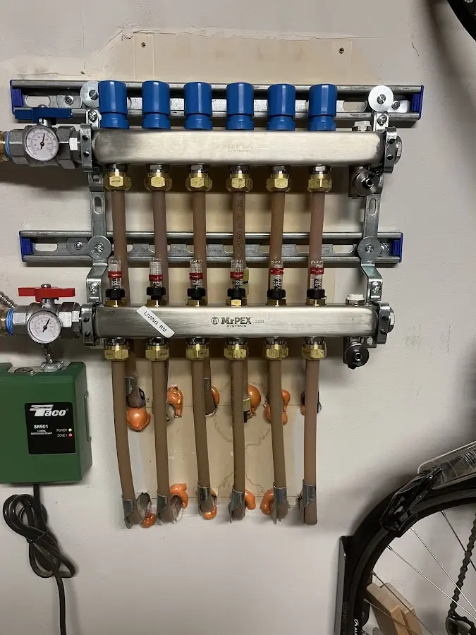 Plumber performing Water Heater Repair at a residential property in Avon Lake